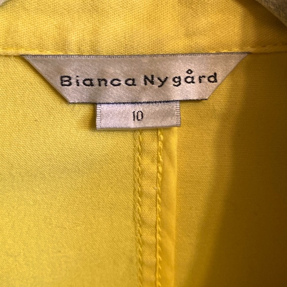 Women's Yello Denim Jacket, size 10 - Picture 2 of 5